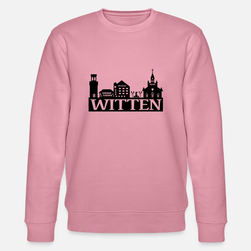 Skyline Witten - Witten Skyline - Sweat bio CHANGER Stanley/Stella Unisexe - lilas onirique