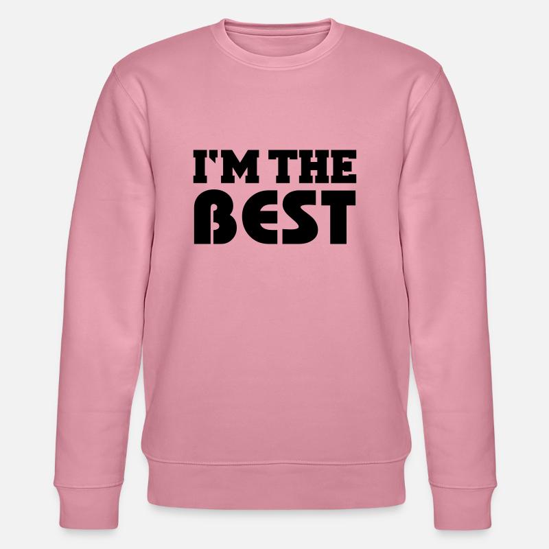 I'm the Best - Stanley/Stella CHANGER Unisex Organic Sweatshirt - lilac dream