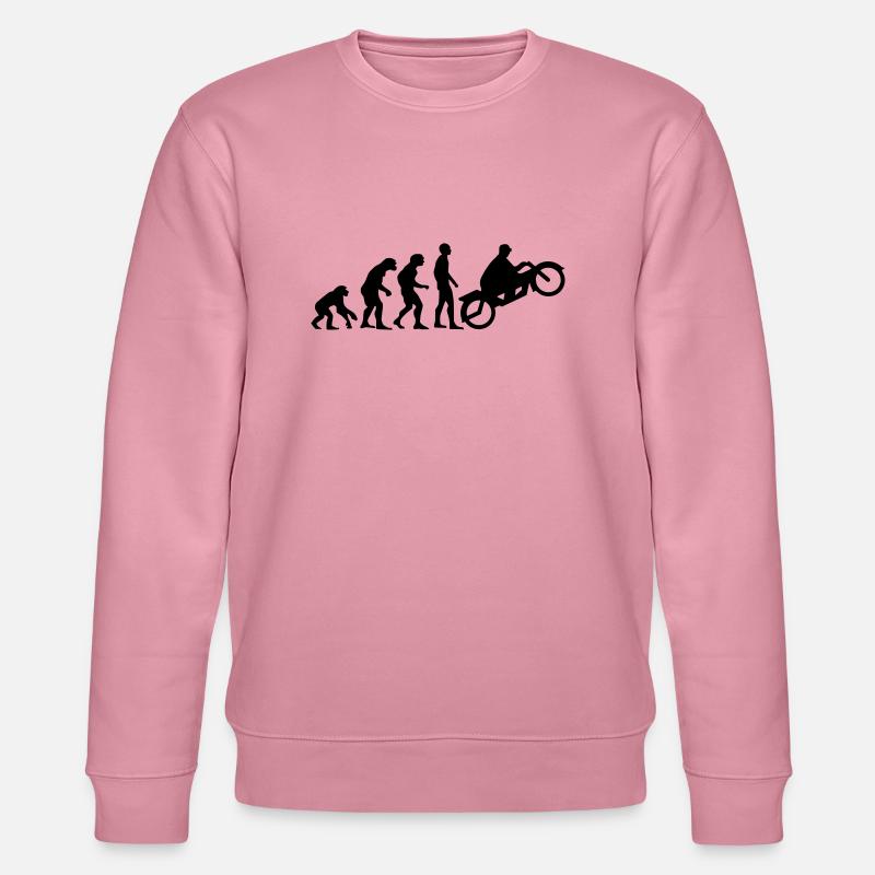 motor evolution 2 - Stanley/Stella Unisex Bio-Sweatshirt CHANGER  - Lila Traum