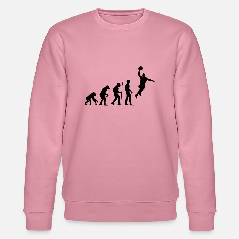 evolution_basketball___f1 - Stanley/Stella Unisex Bio-Sweatshirt CHANGER  - Lila Traum