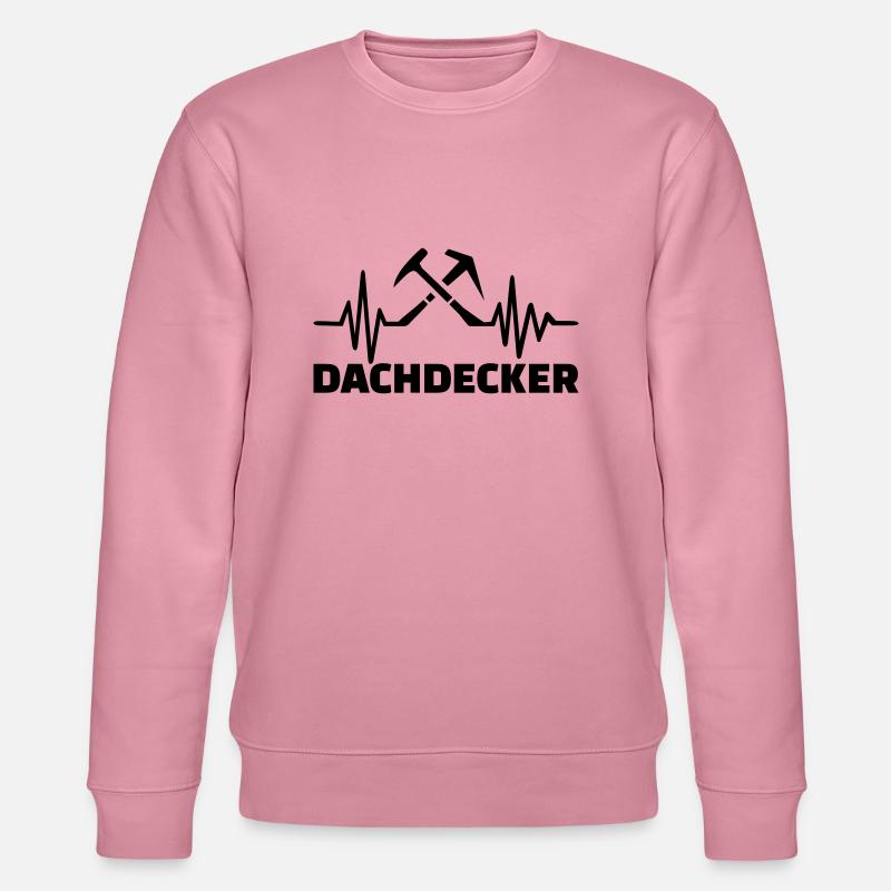 Dachdecker - Stanley/Stella Unisex Bio-Sweatshirt CHANGER  - Lila Traum