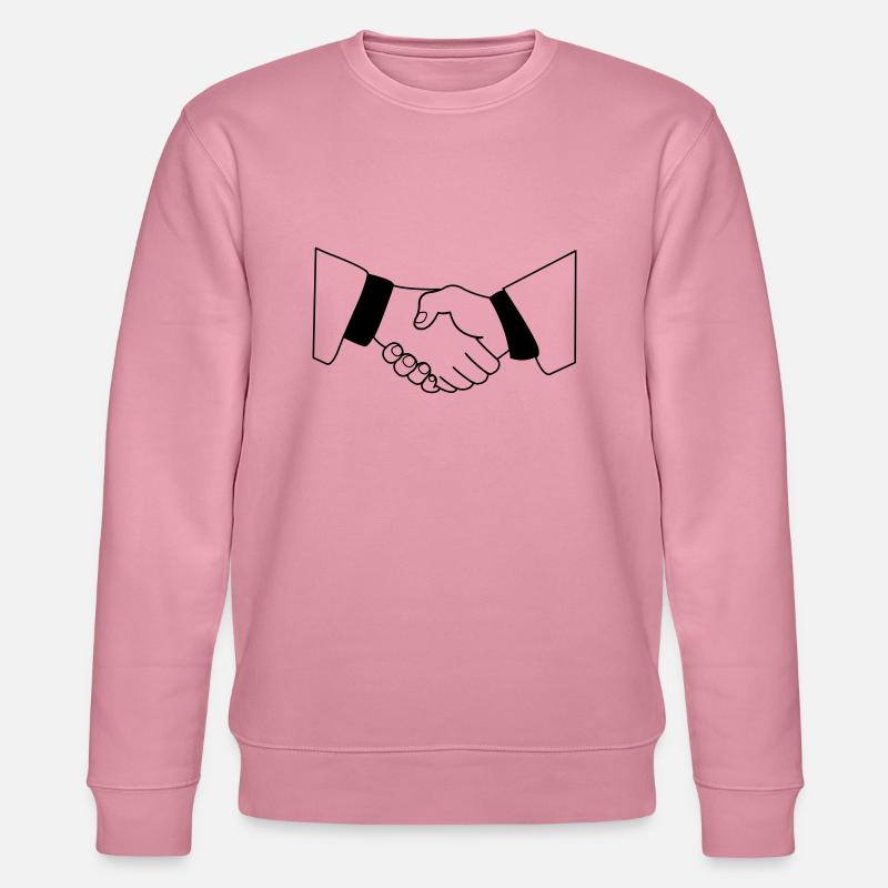 handshake_01 - Stanley/Stella Unisex Bio-Sweatshirt CHANGER  - Lila Traum