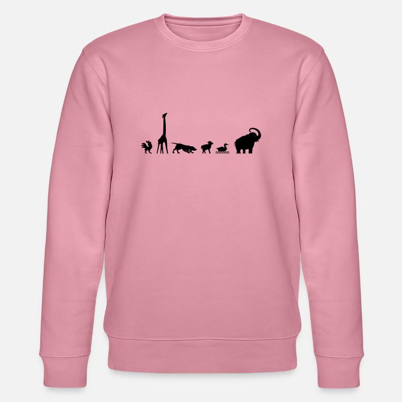 Arche, evolution - Stanley/Stella Unisex Bio-Sweatshirt CHANGER  - Lila Traum