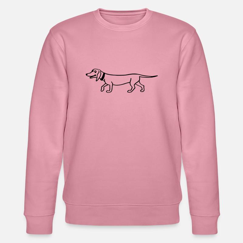 Dackel Teckel - Stanley/Stella Unisex Bio-Sweatshirt CHANGER  - Lila Traum