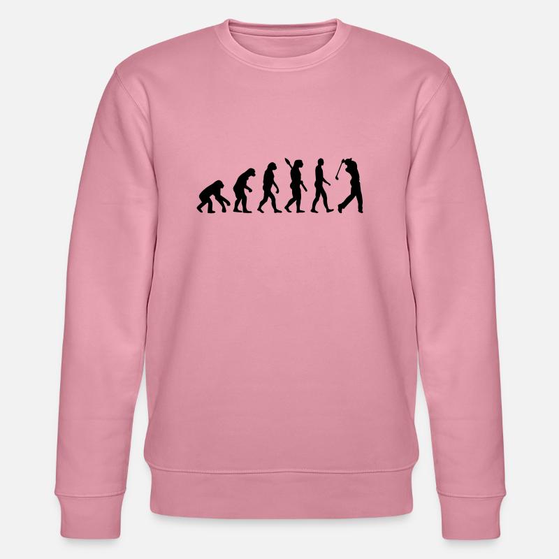Evolution Golf - Stanley/Stella CHANGER Unisex Organic Sweatshirt - lilac dream