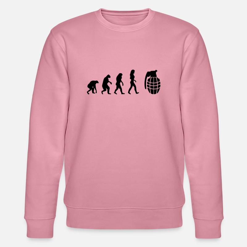 granate evolution frauen - Stanley/Stella Unisex Bio-Sweatshirt CHANGER - Lila Traum