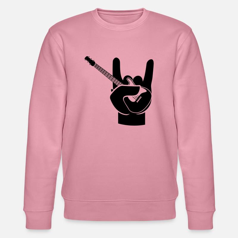 Lets rock - Stanley/Stella Unisex Bio-Sweatshirt CHANGER  - Lila Traum