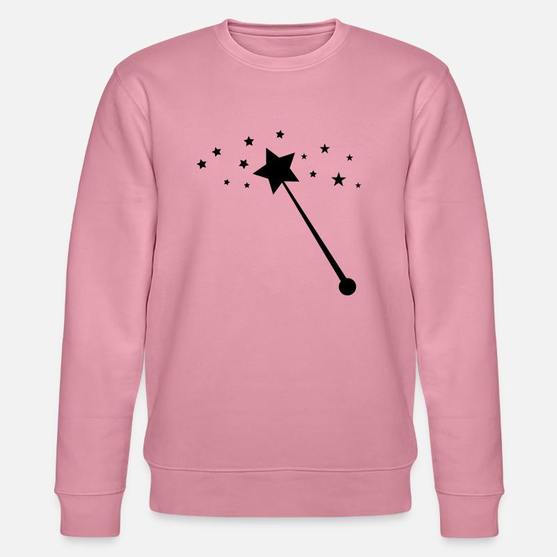 zauberstab_01 - Stanley/Stella Unisex Bio-Sweatshirt CHANGER  - Lila Traum