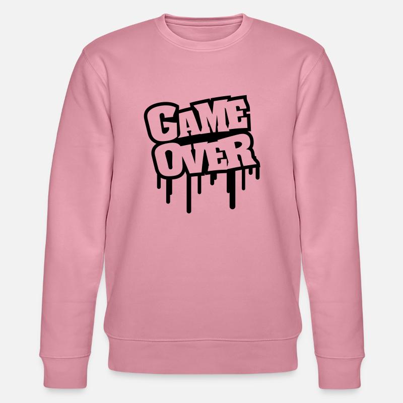 game_over_letters_graffiti_r1 - Stanley/Stella Unisex Bio-Sweatshirt CHANGER  - Lila Traum