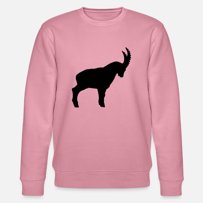 Steinbock - Stanley/Stella Unisex Bio-Sweatshirt CHANGER  - Lila Traum