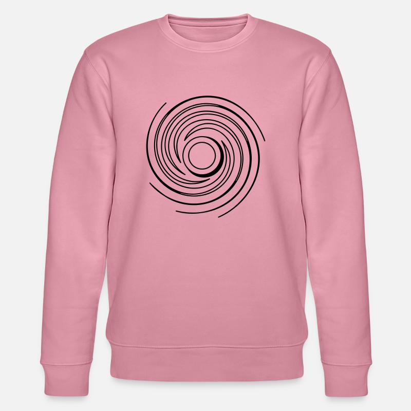 abstrakt design wirbel - Stanley/Stella Unisex Bio-Sweatshirt CHANGER  - Lila Traum