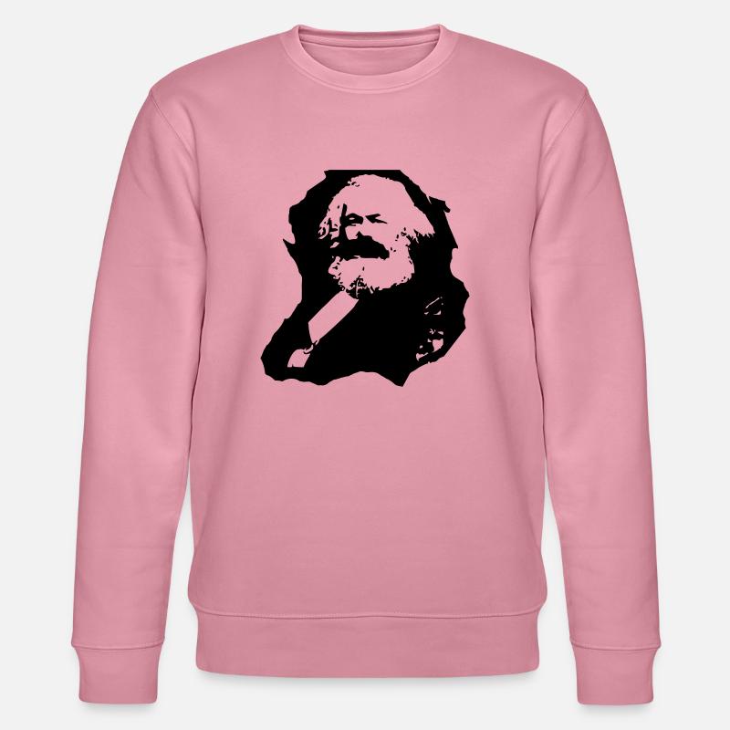 Karl Marx - Stanley/Stella Unisex Bio-Sweatshirt CHANGER  - Lila Traum