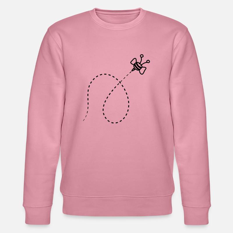 Ligne Dashed Bee - Sweat bio CHANGER Stanley/Stella Unisexe - lilas onirique