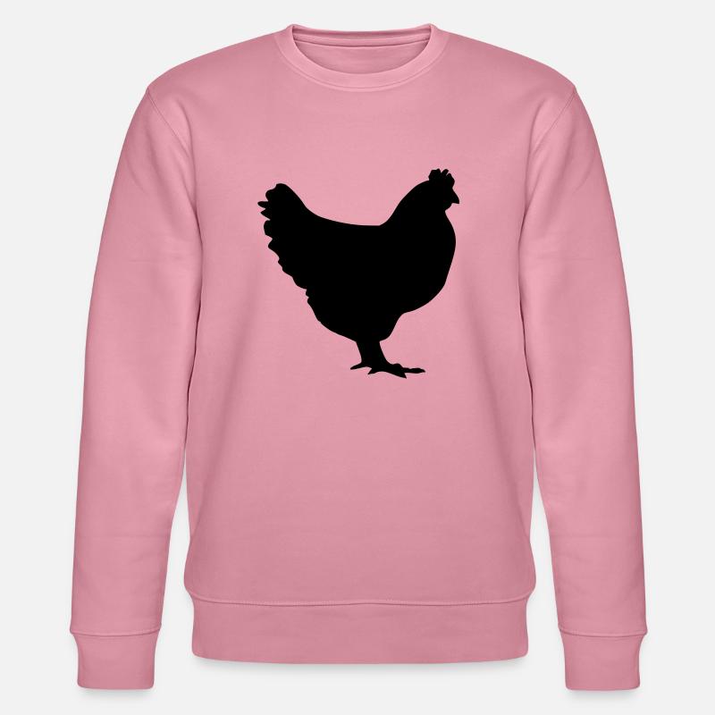 huhn - Stanley/Stella Unisex Bio-Sweatshirt CHANGER  - Lila Traum