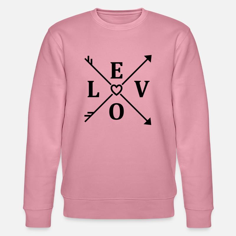 love_1f1 - Stanley/Stella Unisex Bio-Sweatshirt CHANGER  - Lila Traum