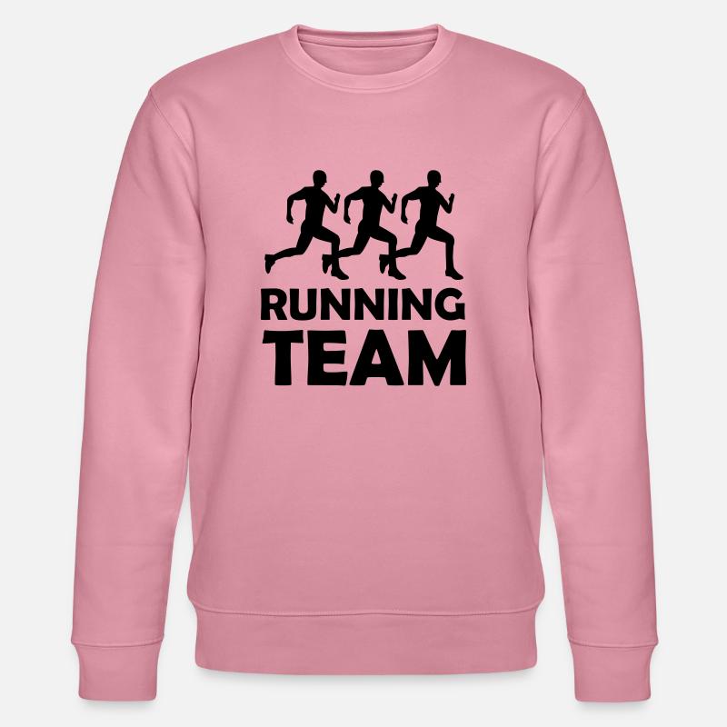 running_team_01 - Stanley/Stella Unisex Bio-Sweatshirt CHANGER - Lila Traum