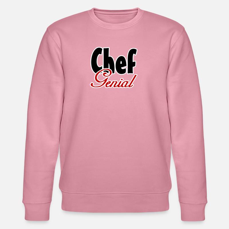 Chef Genial Geschenk - Stanley/Stella Unisex Bio-Sweatshirt CHANGER  - Lila Traum