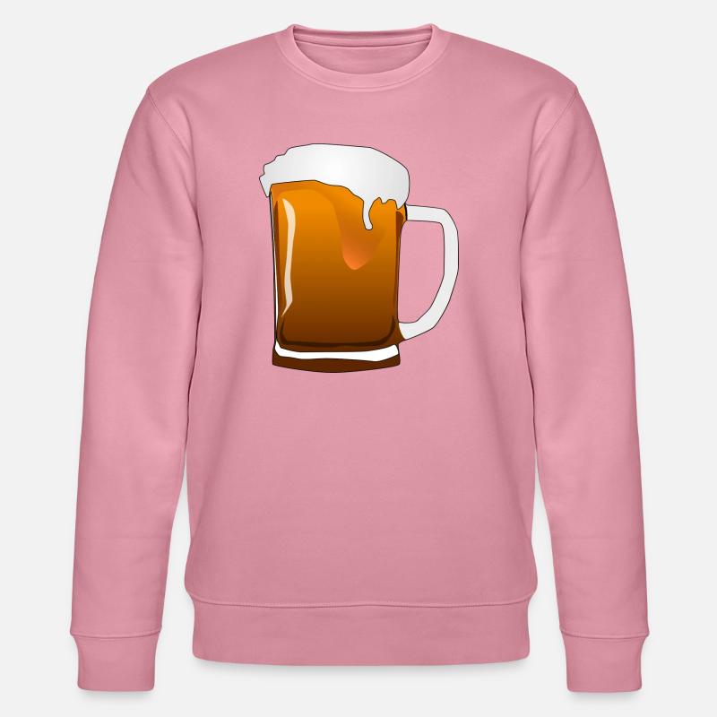 Bierkrug mit Schaum - Stanley/Stella Unisex Bio-Sweatshirt CHANGER  - Lila Traum