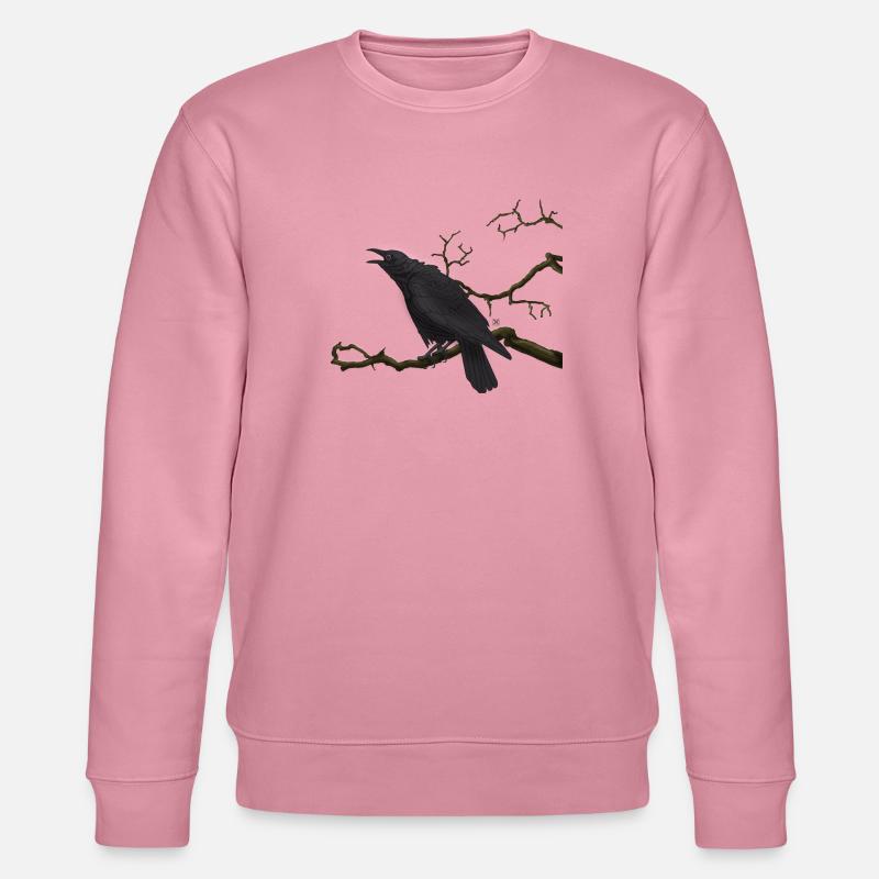 Schwarzer Rabe - Stanley/Stella Unisex Bio-Sweatshirt CHANGER - Lila Traum