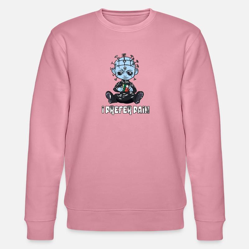 Pinhead Hellraiser Halloween - Stanley/Stella CHANGER Unisex Organic Sweatshirt - lilac dream