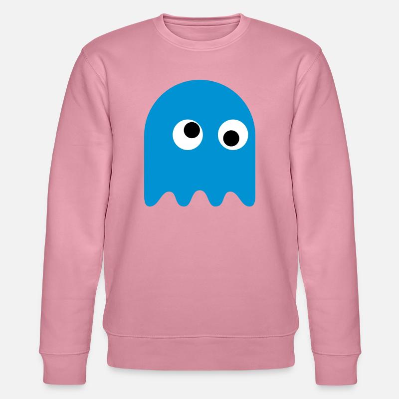 Game Classics Ghost - Stanley/Stella CHANGER Unisex Organic Sweatshirt - lilac dream