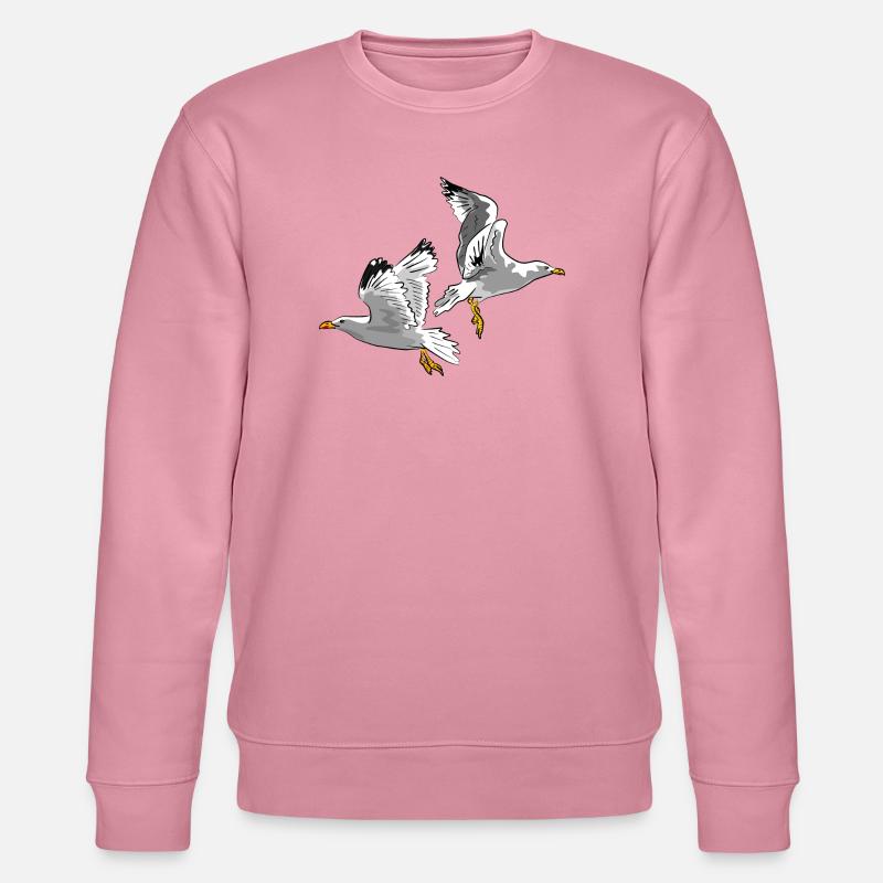 moewe vogel urlaub - Stanley/Stella Unisex Bio-Sweatshirt CHANGER  - Lila Traum