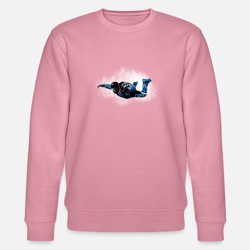 Skydiver - Stanley/Stella Unisex Bio-Sweatshirt CHANGER  - Lila Traum
