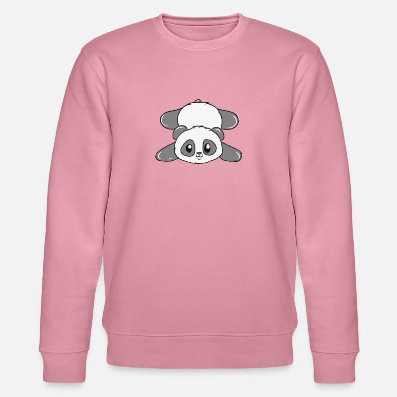 Panda - Stanley/Stella Unisex Bio-Sweatshirt CHANGER  - Lila Traum