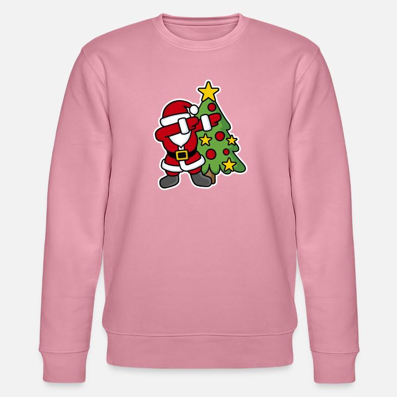 Dabbin' around the Christmas tree - Stanley/Stella Unisex Bio-Sweatshirt CHANGER  - Lila Traum