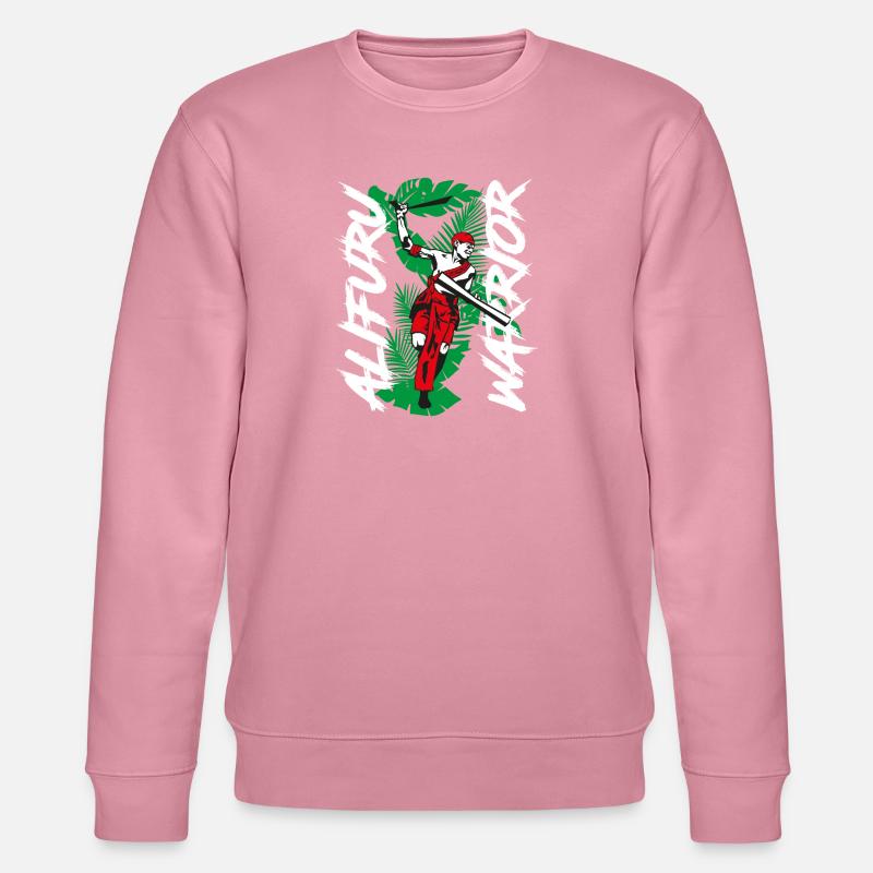 Alifuru Warrior by s2soon - Stanley/Stella CHANGER Unisex Organic Sweatshirt - lilac dream