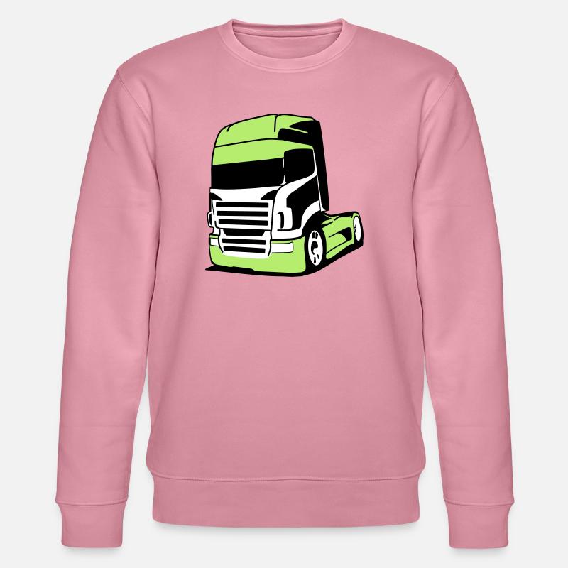 Markanter V8-Truck - Stanley/Stella Unisex Bio-Sweatshirt CHANGER  - Lila Traum