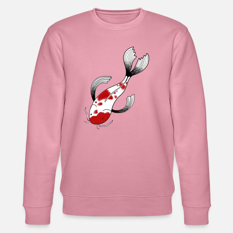Koi Karpfen Japan - Stanley/Stella Unisex Bio-Sweatshirt CHANGER - Lila Traum