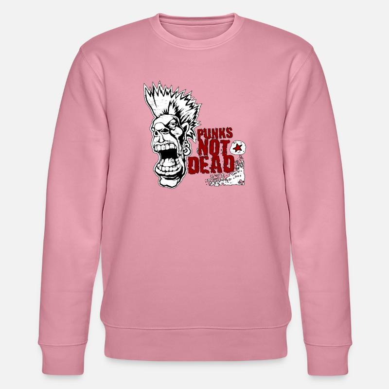 Punks not Dead - Stanley/Stella Unisex Bio-Sweatshirt CHANGER  - Lila Traum