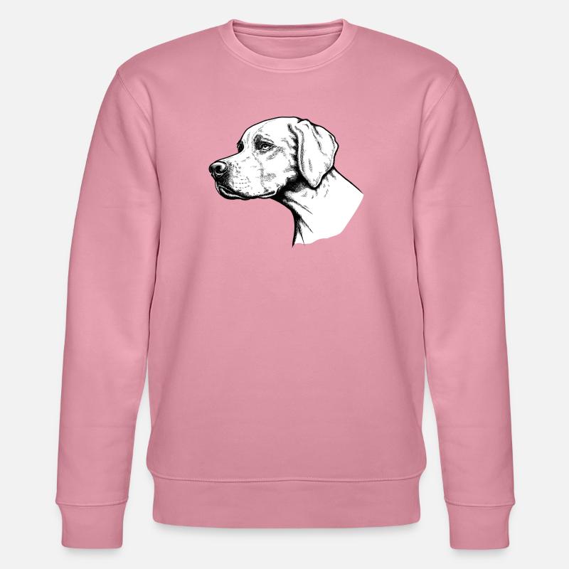 Pointer Portrait - Stanley/Stella Unisex Bio-Sweatshirt CHANGER  - Lila Traum