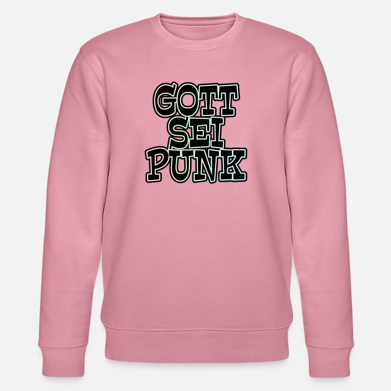GOT SEI PUNK! - Stanley/Stella Unisex Bio-Sweatshirt CHANGER  - Lila Traum