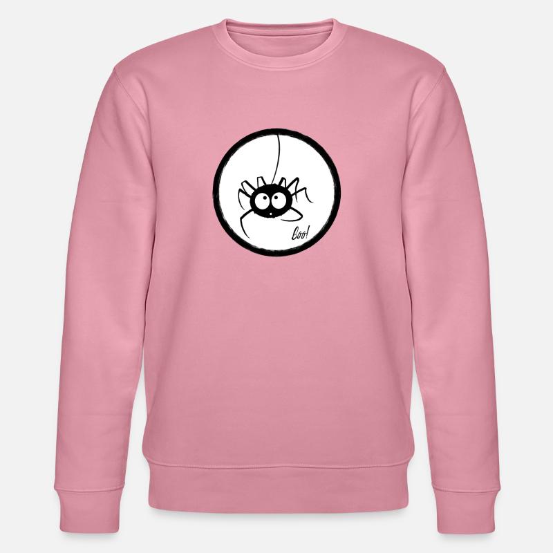 Süße Spinne - Stanley/Stella Unisex Bio-Sweatshirt CHANGER  - Lila Traum