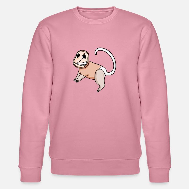 Proboscis Singe Singe Singe - Sweat bio CHANGER Stanley/Stella Unisexe - lilas onirique