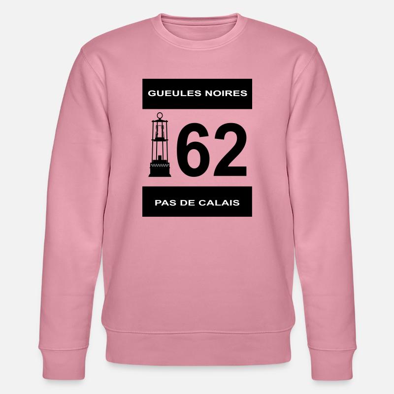 62 Pas de Calais - Stanley/Stella Unisex Bio-Sweatshirt CHANGER  - Lila Traum