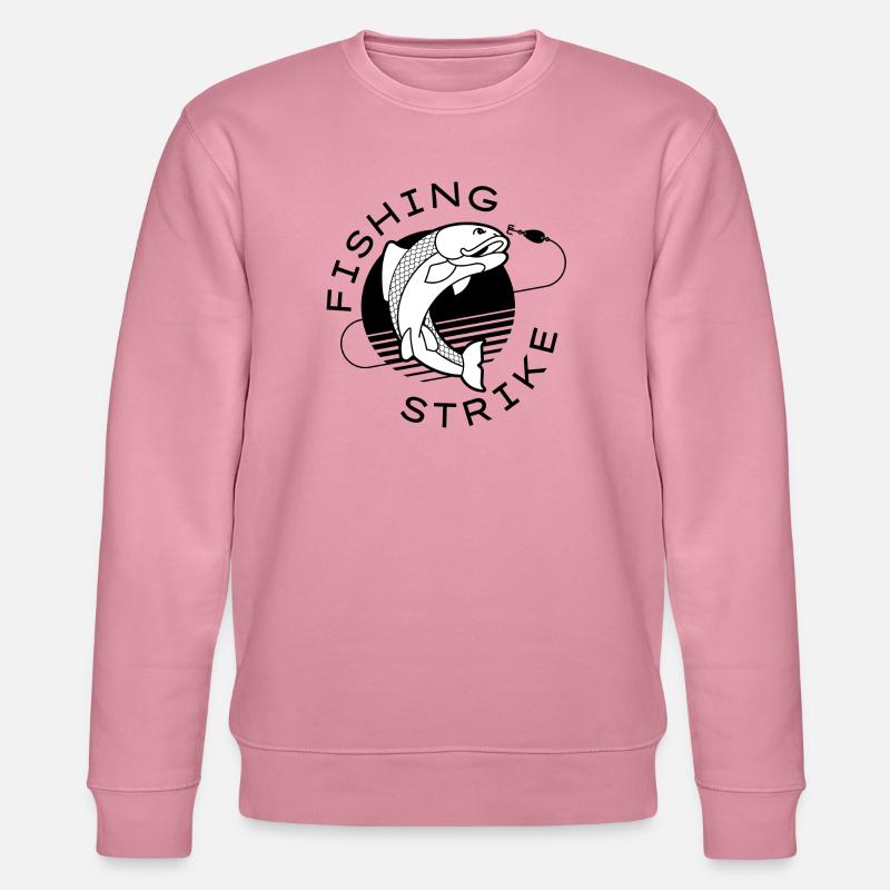 Angeln, Angeln, Angelfächer - Stanley/Stella Unisex Bio-Sweatshirt CHANGER - Lila Traum