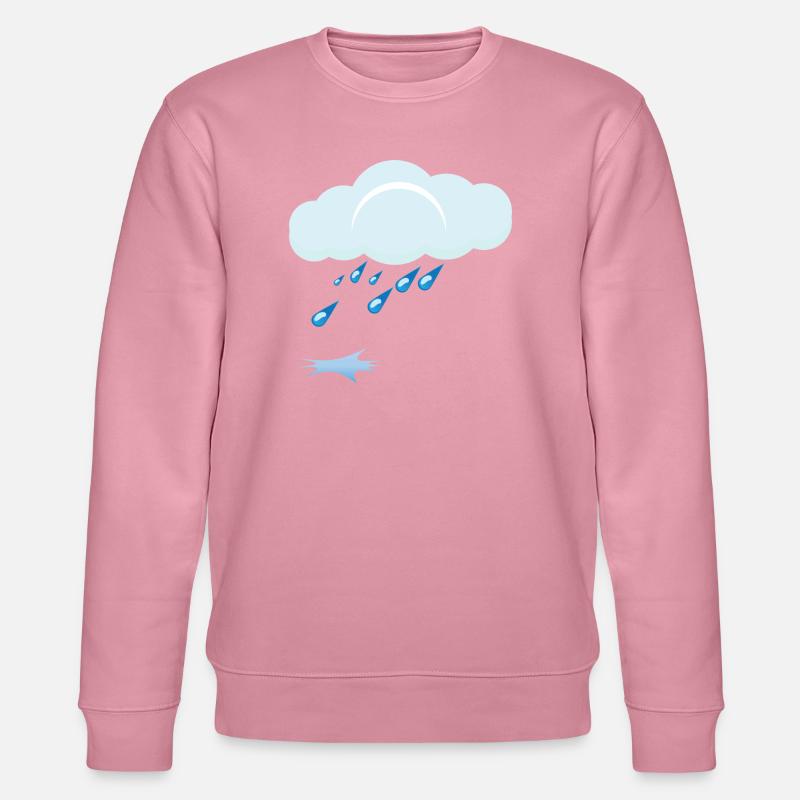 Rain - Stanley/Stella CHANGER Unisex Organic Sweatshirt - lilac dream