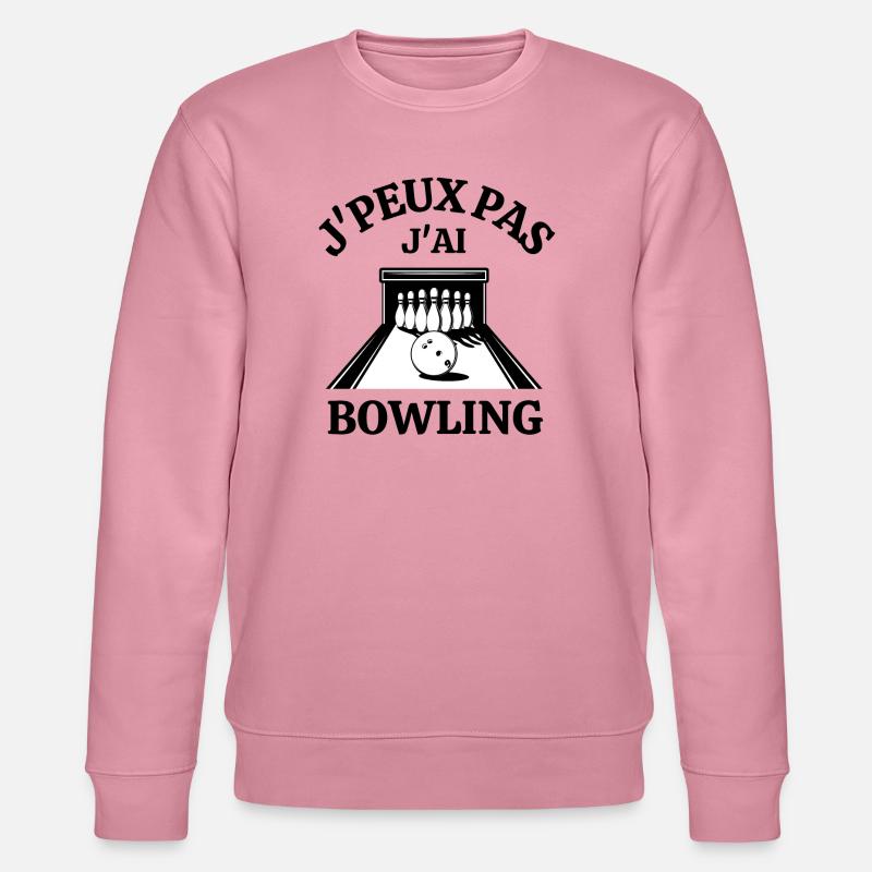 bowling, strike, fan de bowling - Sweat bio CHANGER Stanley/Stella Unisexe - lilas onirique