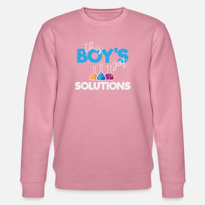 This Boy's Got Solutions - Stanley/Stella CHANGER Unisex Organic Sweatshirt - lilac dream