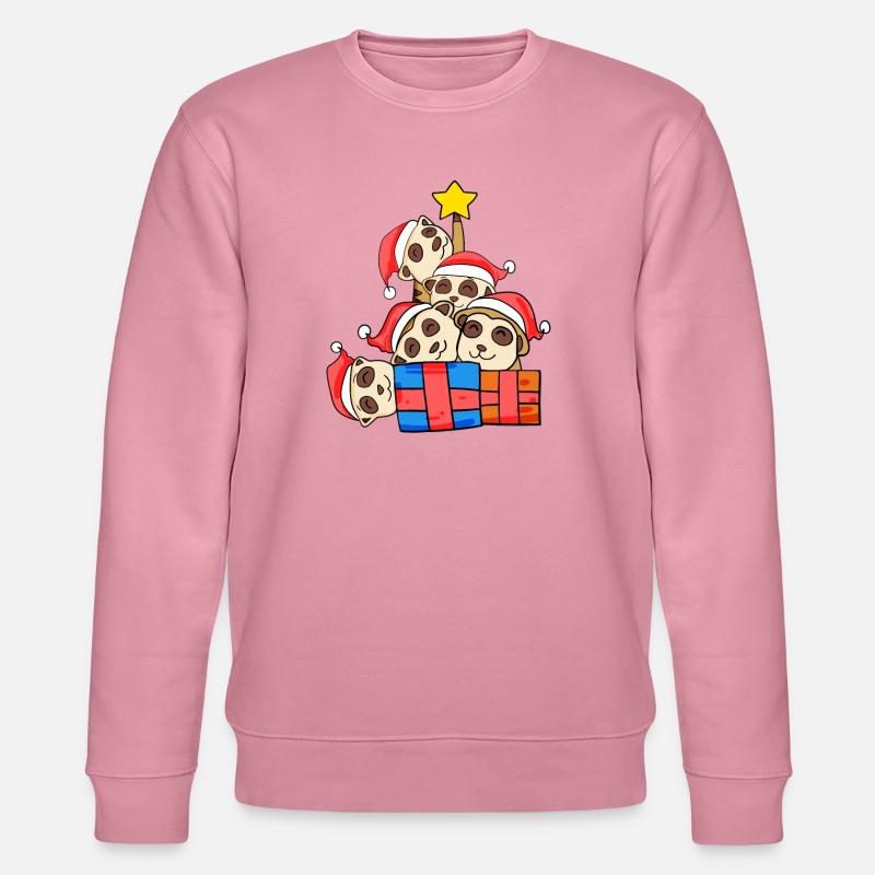 Suricate de l’arbre de Noël - Sweat bio CHANGER Stanley/Stella Unisexe - lilas onirique