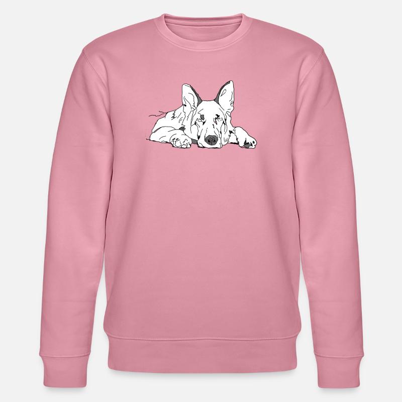 Schäferhund - Stanley/Stella Unisex Bio-Sweatshirt CHANGER  - Lila Traum