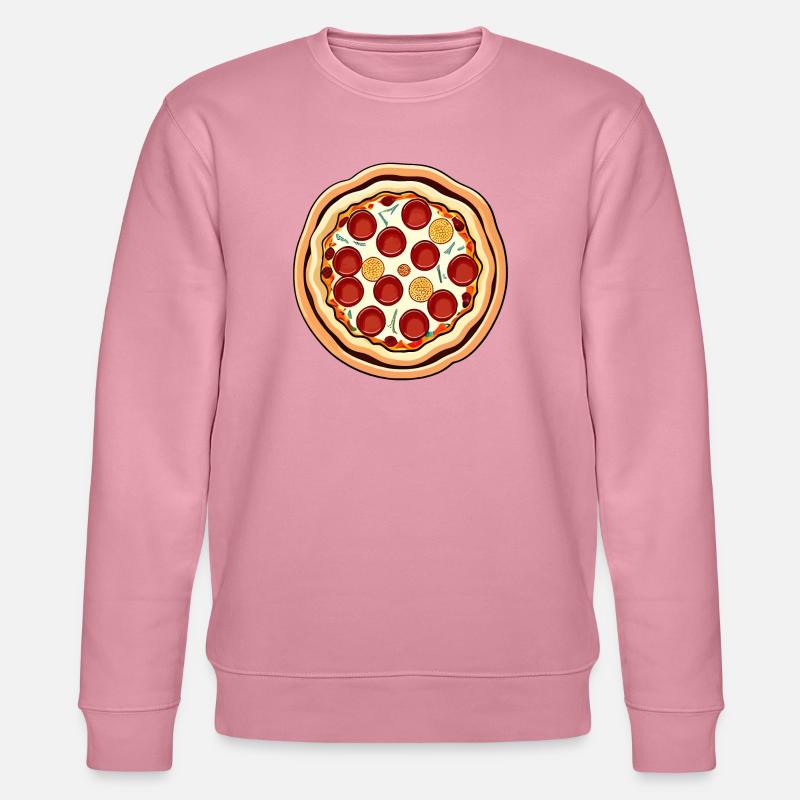 Pizza - Stanley/Stella Unisex Bio-Sweatshirt CHANGER  - Lila Traum