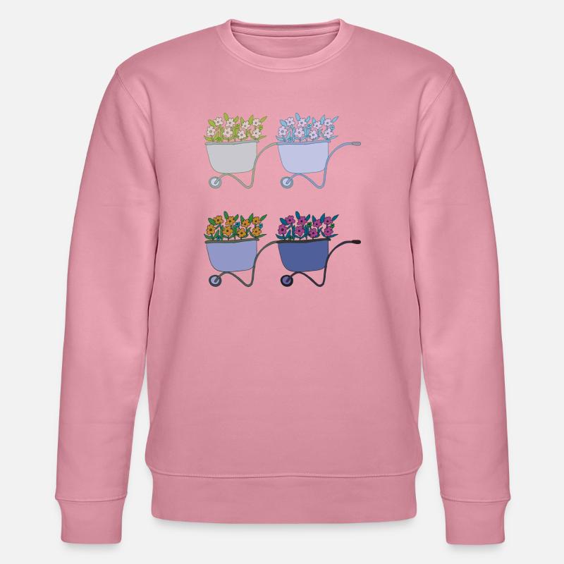 schubkarren 4fach - Stanley/Stella Unisex Bio-Sweatshirt CHANGER  - Lila Traum