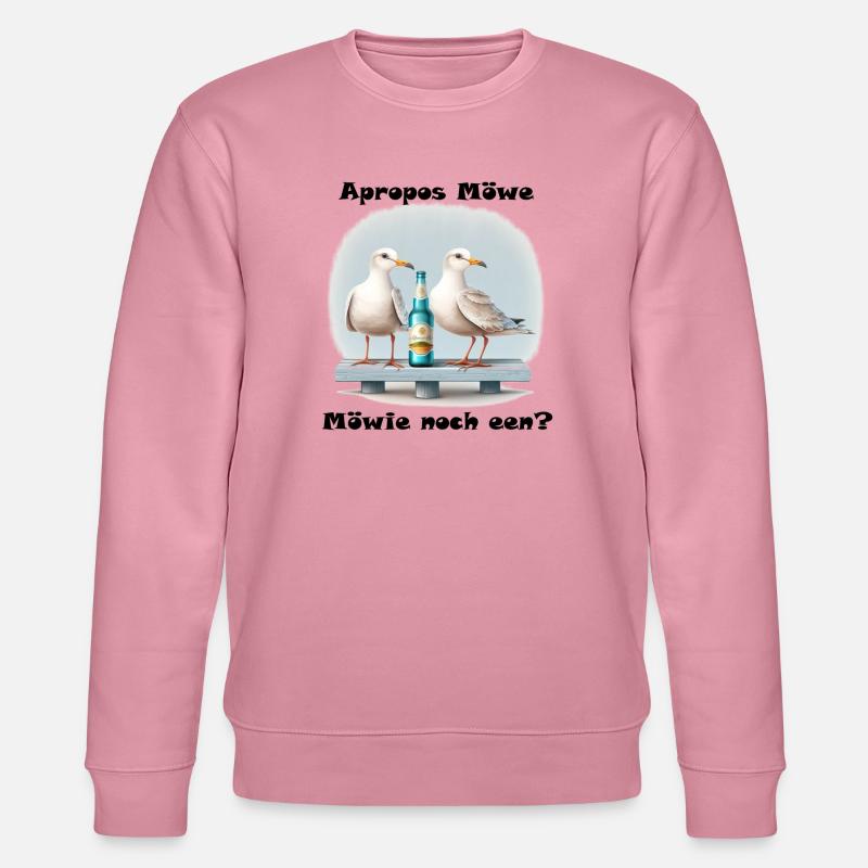 Möwie noch een? - Stanley/Stella Unisex Bio-Sweatshirt CHANGER  - Lila Traum