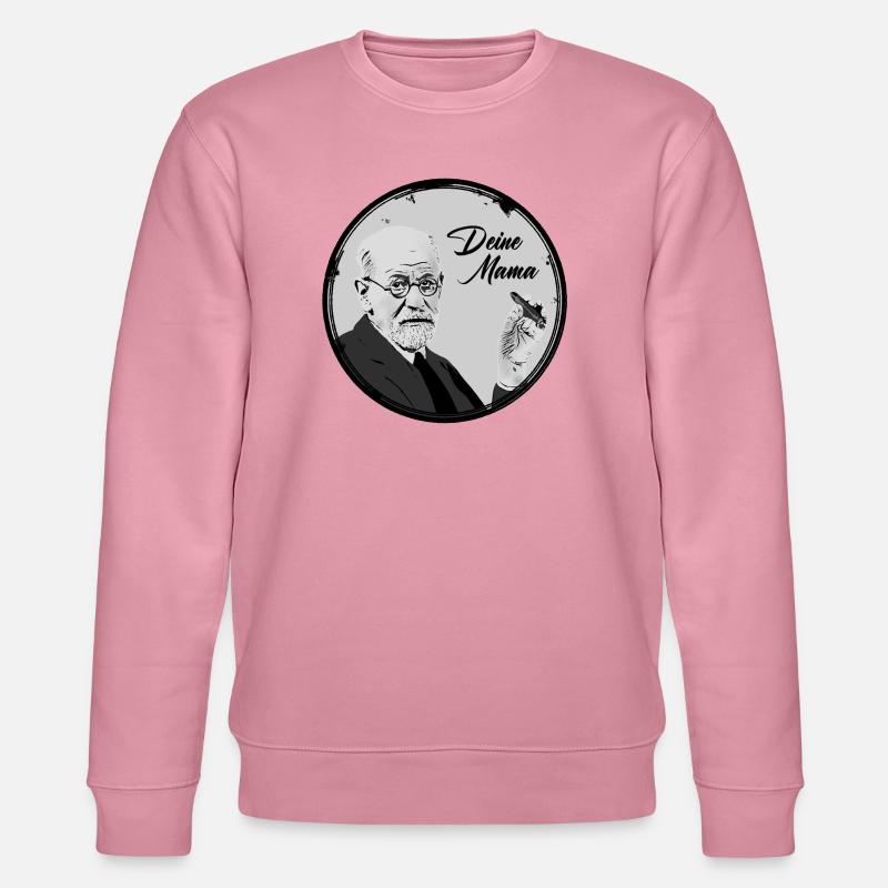 Freud Deine Mama - Stanley/Stella Unisex Bio-Sweatshirt CHANGER  - Lila Traum