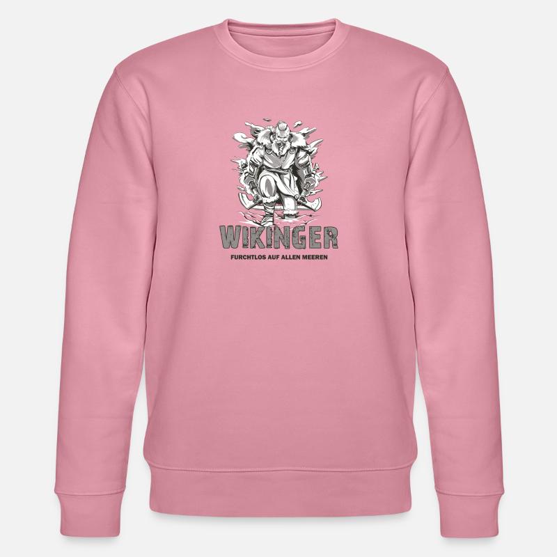 Wikinger Design - Stanley/Stella Unisex Bio-Sweatshirt CHANGER  - Lila Traum