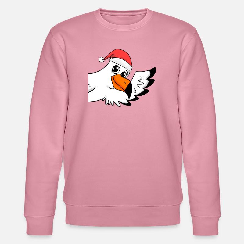 Mouette Noël - Sweat bio CHANGER Stanley/Stella Unisexe - lilas onirique